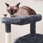Yaheetech Cat Tree for Indoor Pets, 36in Tower Condo w/Extra Large Perch - Image 5