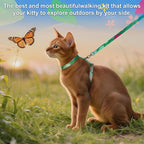 Cat Harness and Leash Set with Matching Collar – Escape Proof Harness - Image 6