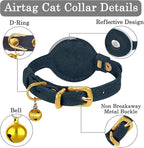 OOPSDOGGY Reflective Leather AirTag Cat Collar - Image 6