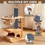 Cat Scratch Furniture Protector, 78.7"x15.8" Cat Scratching Mat, Trimmable - Image 5
