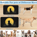 Giner Cat Moon Pet Food Mat for Cats and Dogs–Christmas Stocking Absorbent - Image 2