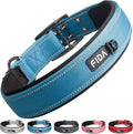 Fida Heavy Duty Dog Collar 1.5” Width, Ultra Soft Neoprene Padded, Adjustable by Fida