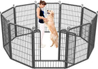 Dog Playpen Outdoor, 40 inch 10 Panels Heavy Duty Dog Fence by Jhsomdr
