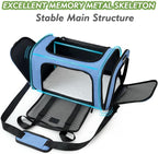 Soundy Large Cat Carrier Dog Carrier Under 25 Lbs, Collapsible Ventilated - Image 2