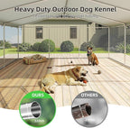 10x10 FT Outdoor Dog Kennel Outside - Image 3
