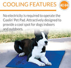 K&H Pet Products Coolin' Pet Pad Dog Mat, Portable Dog Cooling Mat - Image 4