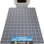 Drymate Cat Litter Box Mat, Litter Trapping Mat, Waterproof, Urine-Proof by Drymate