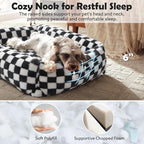 JOEJOY Small Dog Bed for Small Dogs, Rectangle Washable Orthopedic Corduroy - Image 3