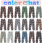 Custom Pajamas Pants Plaid Personalized Funny PJ Pant Design - Image 2