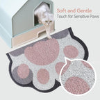 Cute Cat Litter Mat 24”x16”, Litter Box Mat, Litter Trapping Mat, Soft on Kitty - Image 6