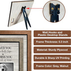 Personalized Dog Memorial Picture Frame Remembrance Gifts - Image 5