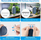 fishkeeper Magnetic Aquarium Glass Cleaner, Fish Tank Algae Scraper Cleaner - Image 4
