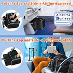 Petskd Top and Side Expandable Pet Carrier 18x11x11 Inches Delta United Airline - Image 2