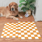 Ralxion Checkered Dog Feeding Mat, Absorbent Mats - Image 7