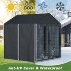 Outdoor Dog Kennel Cover, Full Coverage - Image 5