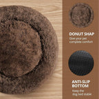 JOLLYVOGUE Calming Dog Bed Medium Size Dog, Anti-Anxiety Donut Medium Pet Bed - Image 3