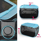 INTURN Cat Furniture Tent for Indoor and Outdoor Playpen Portable Cat Tunnels - Image 3