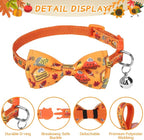 SCENEREAL Thanksgiving Cat Collar Breakaway, 3 Pack Kitten Collars - Image 3