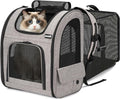 Pecute Cat Backpack Carrier XL, ExpandablePet Backpack by pecute