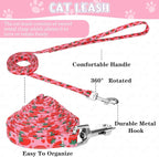 2 Pack Cat Harness and Leash, Escape Proof Adjustable Cat Harness - Image 4