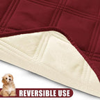 Smiry Waterproof Dog Bed Cover Blanket 30x53, Soft Reversible Pet Blanket - Image 3