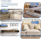 12 Pcs Under Couch Blocker for Bed Adjustable Furniture Plastic Under Bed - Image 6