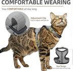 PUPTECK Cat Harness and Leash Set Escape Proof, Reflective Adjustable Soft Mesh - Image 4