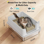 Stainless Steel Litter Box Extra Large - Image 7