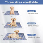 Dog Cooling Mat, Washable Dogs Cats Pet Non-Toxic Cooling Pads Summer Sleeping - Image 3