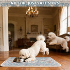 PUPTECK Dog Food Mat, Absorbent Pet Feeding Bowl Mat, Non-Slip Dog Mat - Image 6