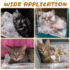 Tuanse 4 Pack Ultra Soft Dog Cat Bed Mat Small Animal Guinea Pig Bed - Image 6