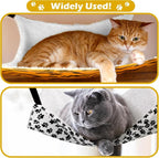 2 Pack Cat Hammock for Cage, Catio Accessories Reversible Soft Cats Bed - Image 3
