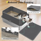 Stainless Steel Litter Box, Extra Large Litter Boxes - Image 3
