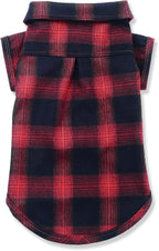 Koneseve Dog Shirt Pet Plaid Clothes T-Shirt Sweater Breathable - Image 2