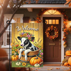 Fall Garden Flag Welcome Calf Animal Garden Flag Farm 12x18 Inch Double Sided - Image 5
