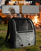 Cat Carrier Backpacks for Kitty Small Dog up to 15 lbs, Lightweight and - Image 8