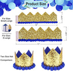 ADOGGYGO Dog Bandana Hat Set for Birthday Party Supply, Boy Girl Pet Birthday - Image 4