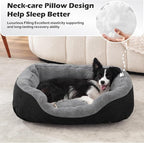 INVENHO Small Dog Bed Orthopedic Warming Soft Calming Sleeping Durable - Image 3