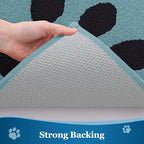 Buganda Dog Door Mat for Muddy Paws, Absorbent Dirt Trapper Washable Indoor - Image 5