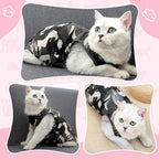 Cat Recovery Suit for Abdominal Wounds or Skin Diseases, Cat Onesie for Cats - Image 5