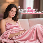 gogobunny Waterproof Bed Blanket, Reversible Sherpa Fleece Throw Blanket - Image 3