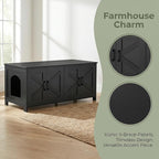 Homhedy Cat Litter Box Enclosure - Image 8