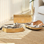 FUKUMARU 3PCS Cardboard Cat Scratcher Bed, Durable Oval Cat Scratch Bed Pads - Image 8