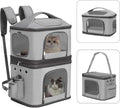 Detachable Double Pet Carrier Backpack by HOVONO