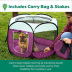 Furhaven Portable Dog Playpen Cat Tent, Pet Playground, Kennel Foldable Indoor - Image 5