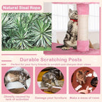 Heavy Duty Cat Tree Tower, Cat Condo, Hanging Ball - Image 5