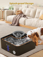 Kastty 2 Gallon Dog Water Fountain Ultra Large/Wide Pet Fountain BPA-Free - Image 7