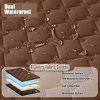 Smiry Waterproof Dog Bed Cover Blanket, Soft Reversible Pet Blanket, Washable - Image 2
