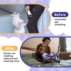 PUMYPOREITY Cat Recovery Suit, Stops Wound Licking After Surgery, Sticky Hair - Image 5