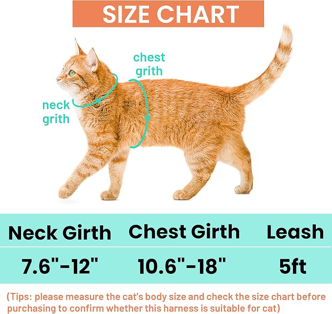 Cat Harness and Leash Escape Proof - Image 2